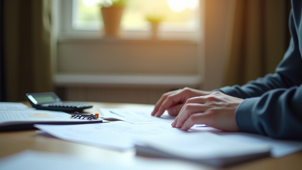 Budget planning worksheet and financial tools